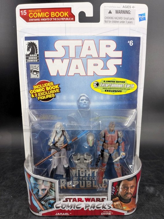 2009 Star Wars Comic Packs Jarael & Rohlan Dyre Entertainment Earth Exclusive New