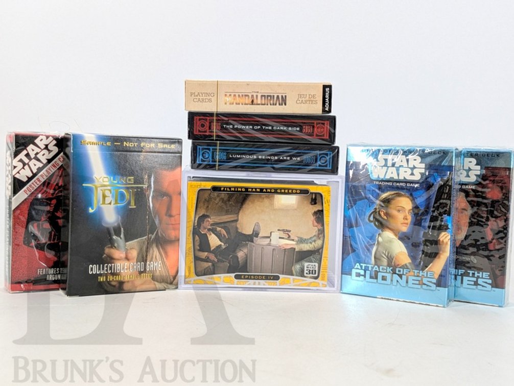 Star Wars Trading Cards & Playing Card Decks Assortment, Attack of the Clones, Mandalorian