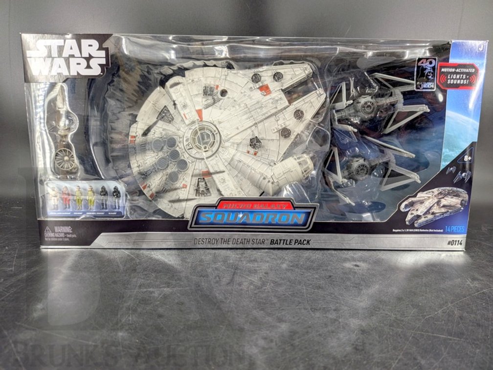 Star Wars Micro Galaxy Squadron Destroy the Death Star Battle Pack, 14 Pieces, #0114