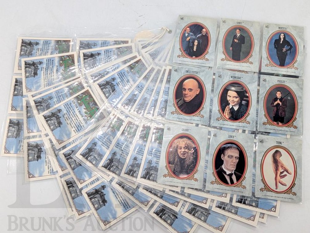 1991 The Addams Family Topps Trading Card Set With Stickers and Character Cards