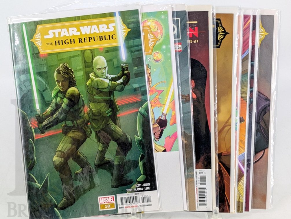 (10) Star Wars Comic Book Group, Marvel, IDW, Dark Horse, High Republic, Rogue One