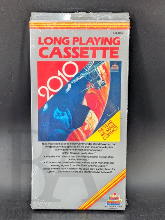 1984 Kid Stuff 2010: The Year We Make Contact Long Playing Cassette KST 4053 Sealed