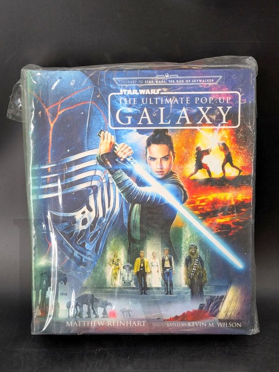 2019 Star Wars The Ultimate Pop-Up Galaxy Book by Matthew Reinhart, Sealed