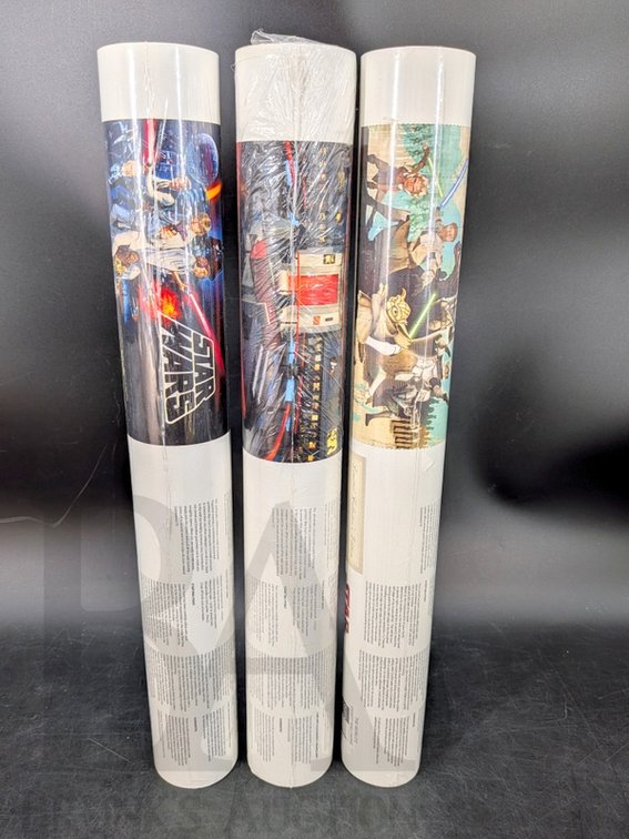 (3) RoomMates Limited Collector's Edition Wall Murals Star Wars Star Trek 2010-2009