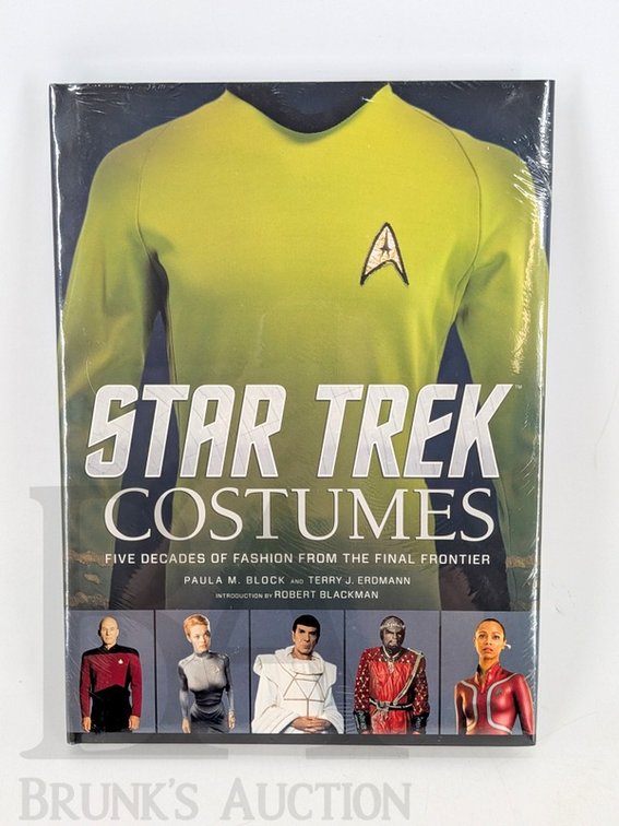 Star Trek Costumes Book by Paula M. Block & Terry J. Erdmann, Sealed, ISBN 9781608875184