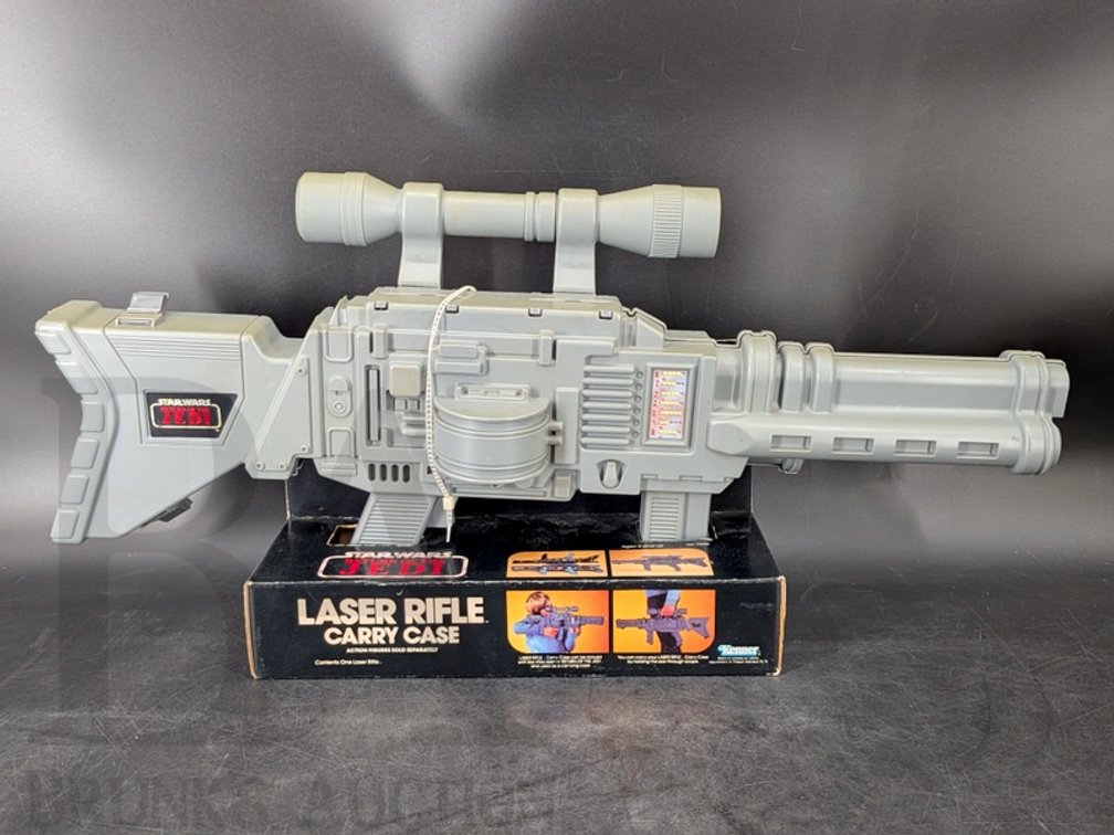 1984 Star Wars ROTJ Kenner Laser Rifle Carry Case with Original Box