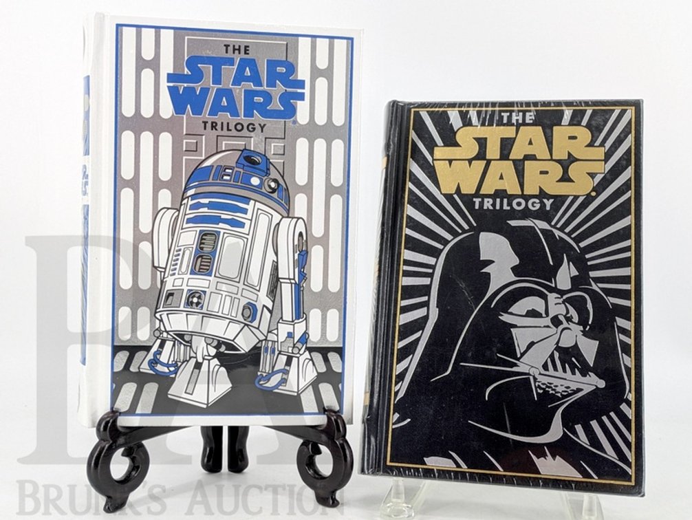 (2) The Star Wars Trilogy Collector's Hardcovers, R2-D2 Edition/Poster, Darth Vader Edition