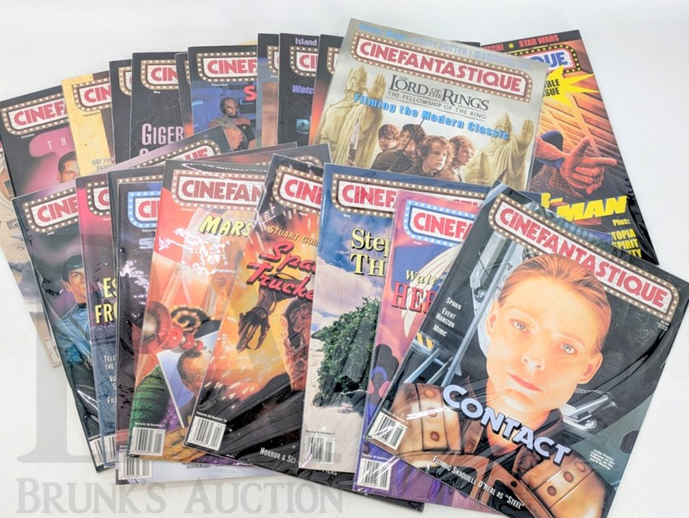 Cinefantastique Science Fiction Magazine Issues, Mid-1990s to Early 2000s