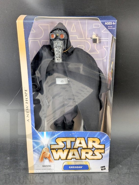 2003 Star Wars A New Hope Garindan 12" Hasbro Figure Boxed