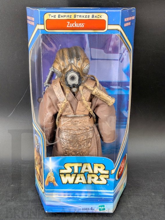 2002 Star Wars Zuckuss The Empire Strikes Back Figure Hasbro in Original Box