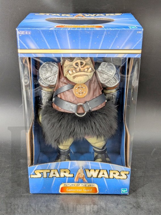 2002 Star Wars Return of the Jedi Gamorrean Guard Figure in Original Box Hasbro