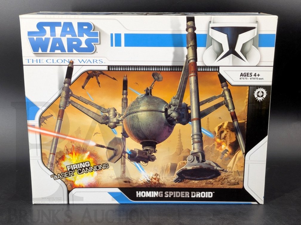 2008 Star Wars The Clone Wars Homing Spider Droid by Hasbro in Original Box