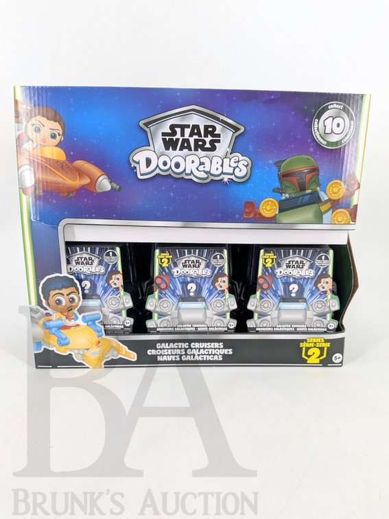 (10) Star Wars Doorables Galactic Cruisers Series 2 Mini Vehicle Figures Boxed Set