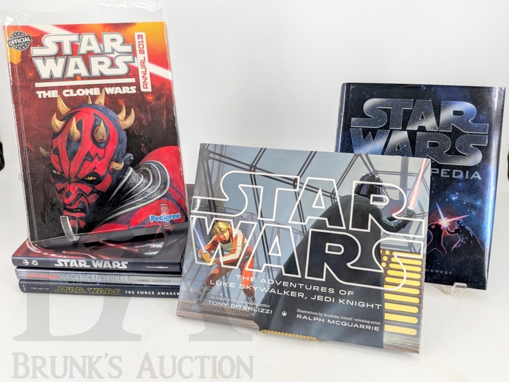 (5) Star Wars Books: Encyclopedia 1998, Technical Journal, Art of Force Awakens, More