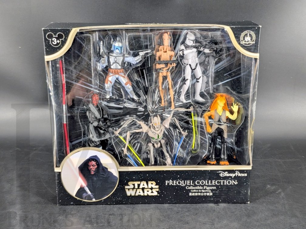 Star Wars Prequel Collection Collectible Figures Disney Parks Set