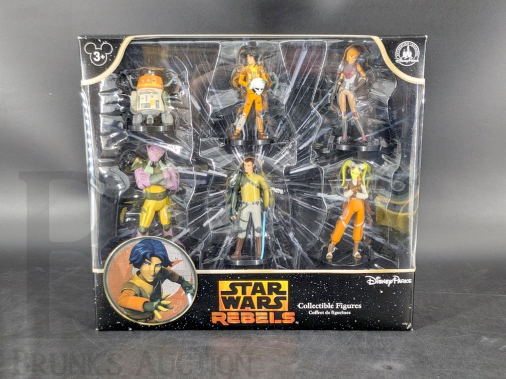 Star Wars Rebels Collectible Figures Disney Parks Set of 6 New in Box