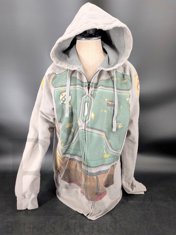 Disney Parks Hanes Star Wars Boba Fett Nano Hood Hoodie XL
