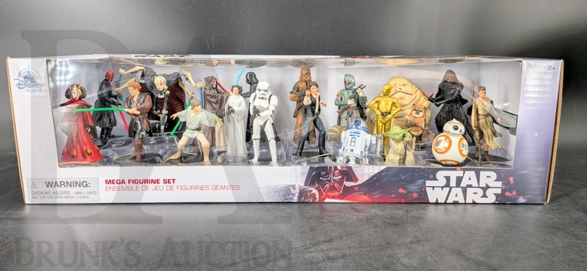 Star Wars Mega Figurine Set by Disney, Boxed, Assorted Characters, ShopDisney Exclusive