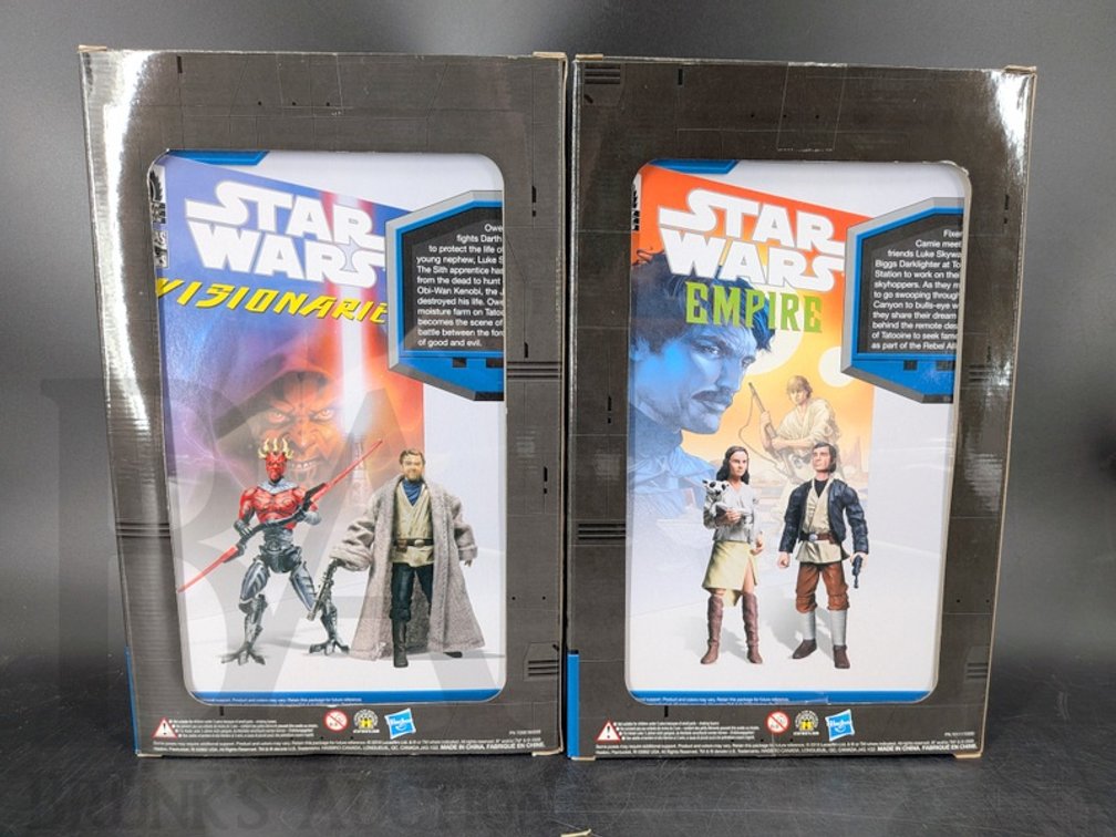 (2) 2010 Hasbro Star Wars Visionaries and Empire #8 Figure Sets, Dark Horse Comics