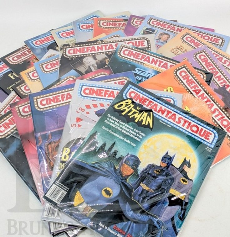 Cinefantastique Magazines 1993-1996 Featuring Sci-Fi, Fantasy, Horror Films