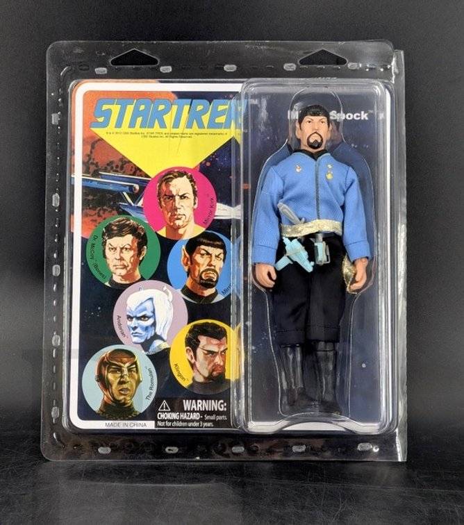 2012 Star Trek Mirror Spock 8-Inch Retro Cloth Figure by Diamond Select, Sealed
