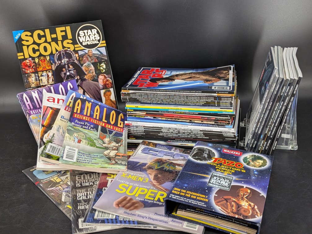 Star Wars, Sci-Fi, and Entertainment Magazines and Special Editions