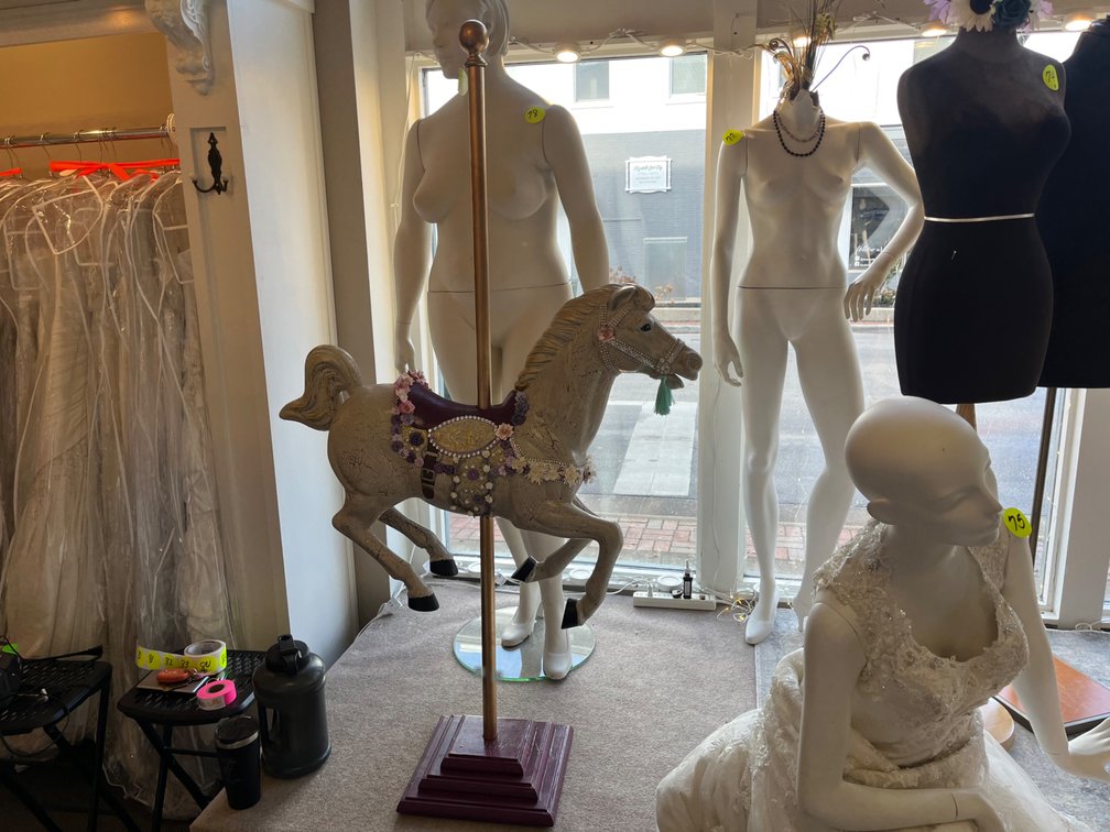 Plastic Carousel Horse