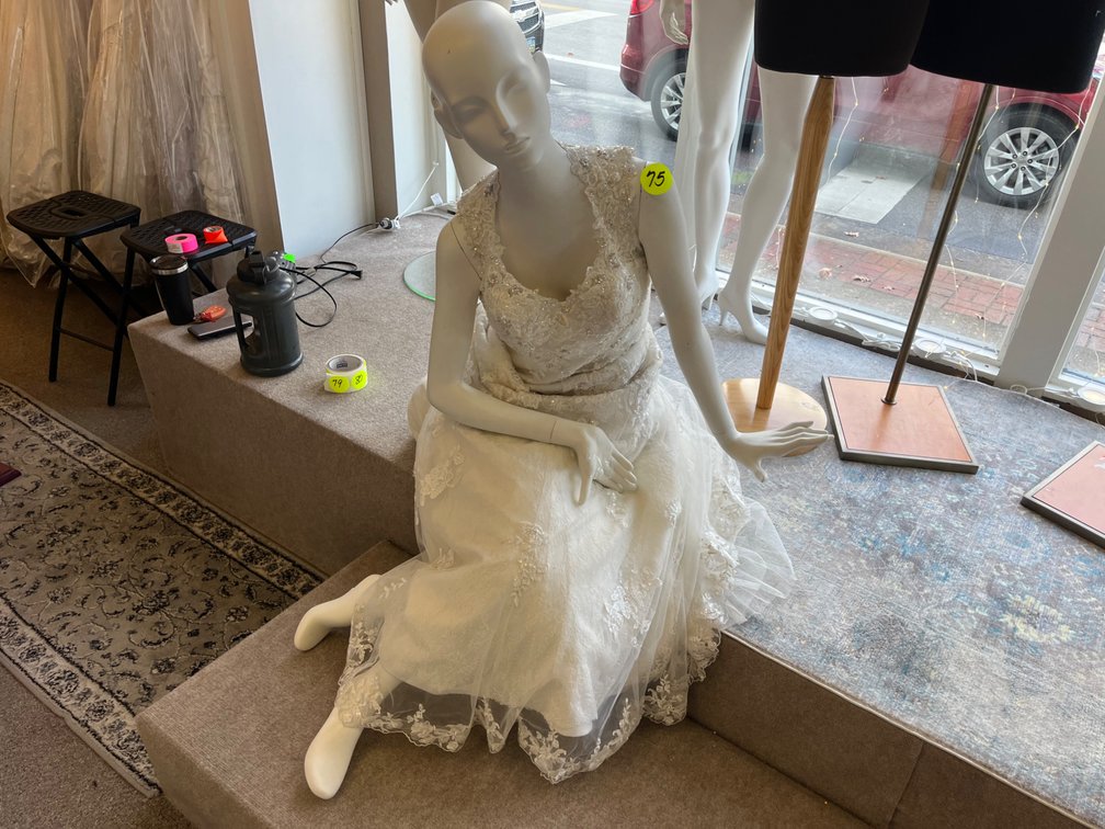 Sitting Female Mannequin 