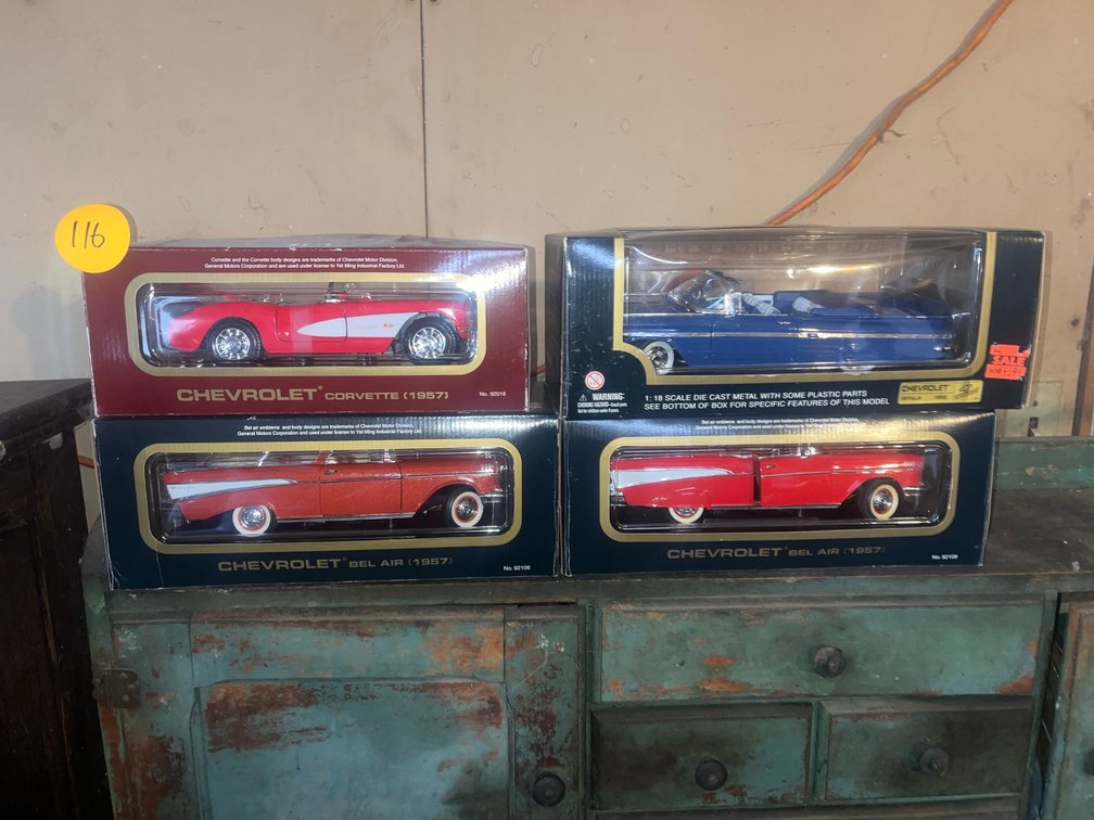 Boxed Chevy Cars