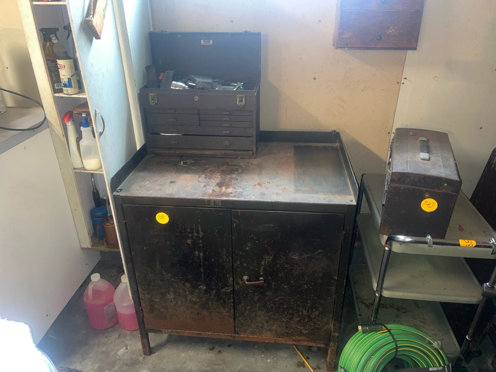 Cabinet and Toolbox