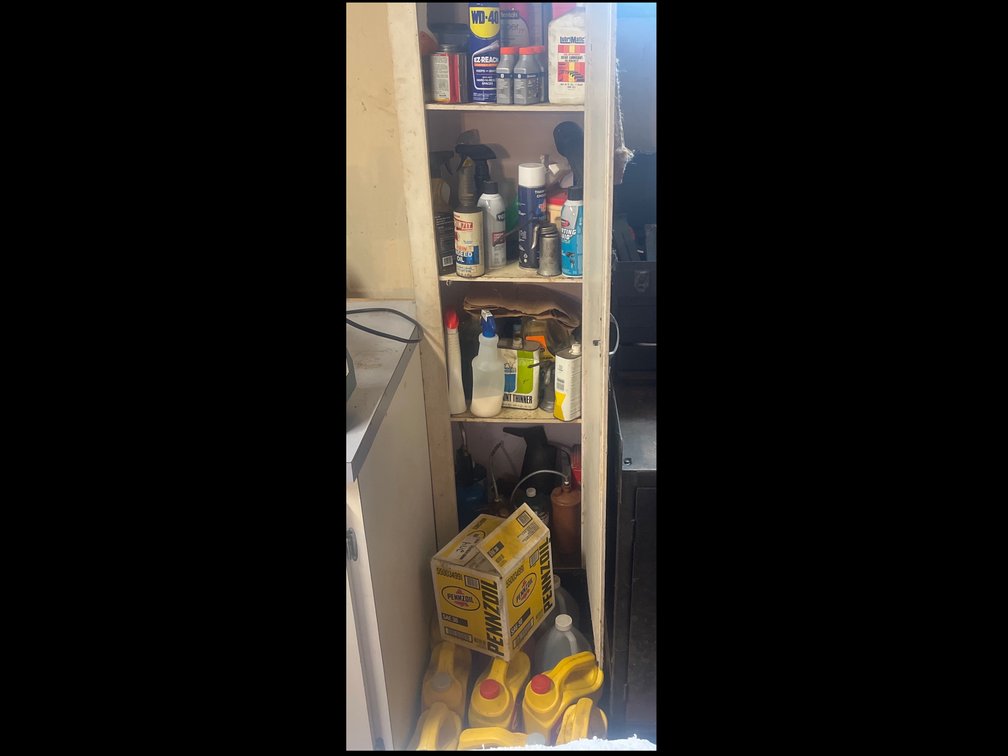 Contents of Cupboard 