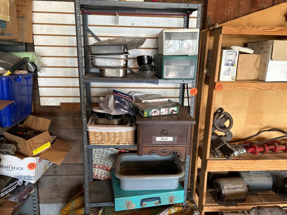 Shelf and Contents