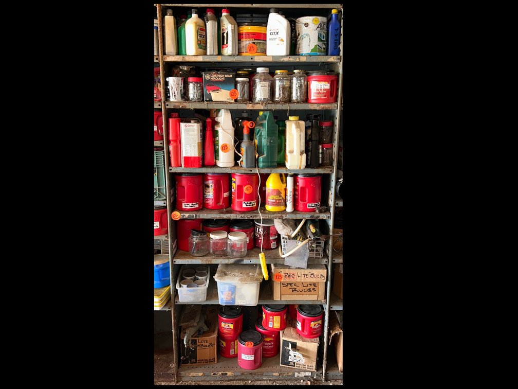 Contents of Shelf