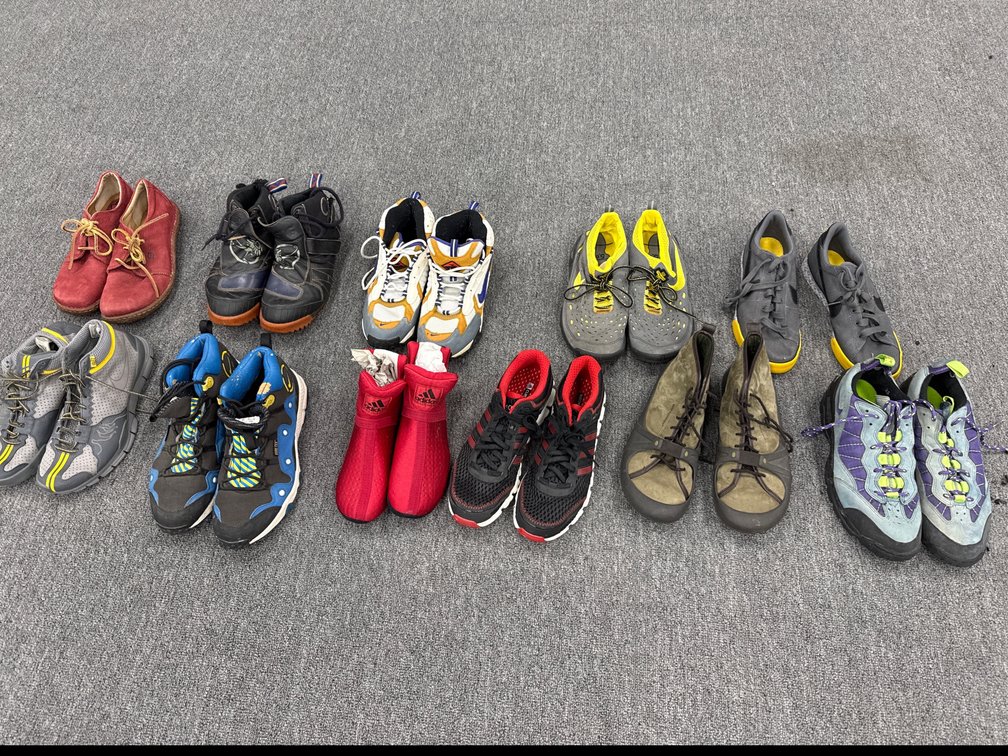 Multi-Brand Athletic and Casual Footwear Lot (11 Pairs)