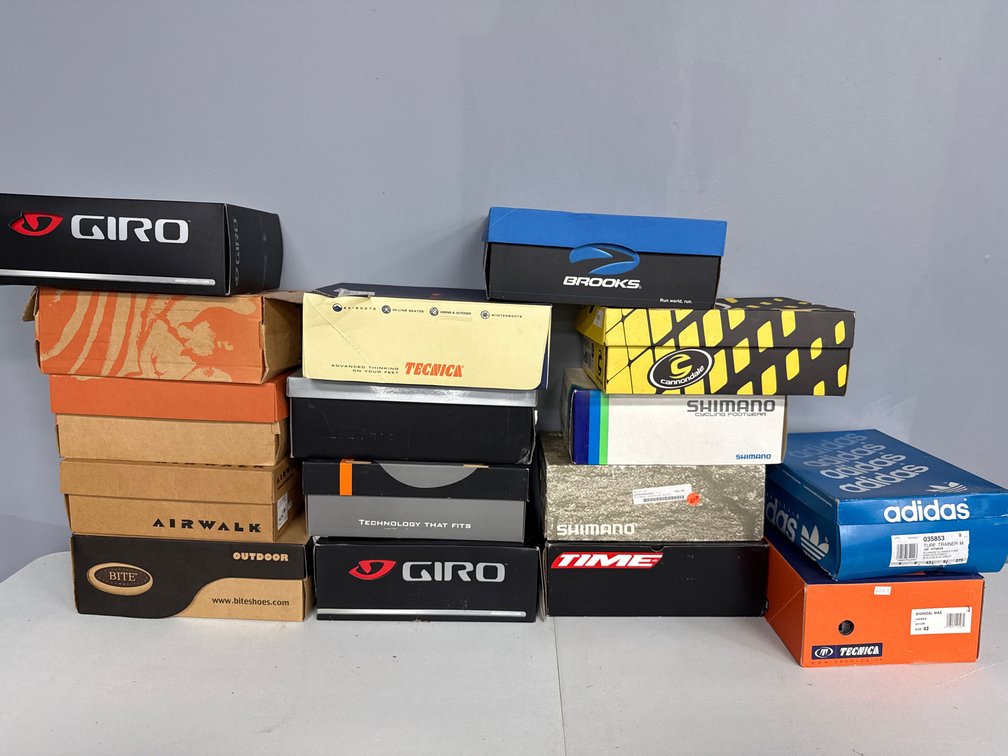 Assorted Athletic and Outdoor Footwear