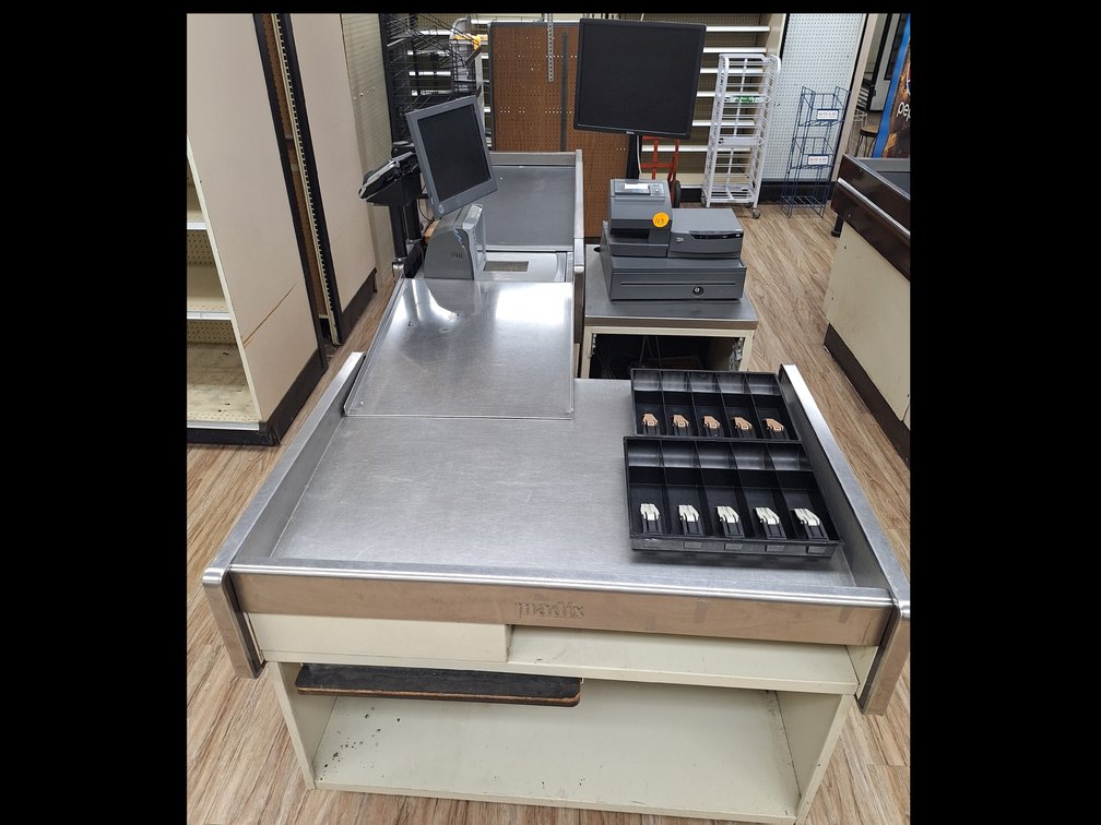 Complete Check Out Lane W/POS System