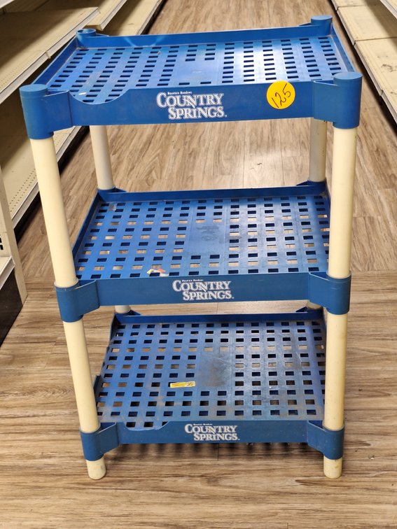 Mountain Meadows Country Springs display shelving