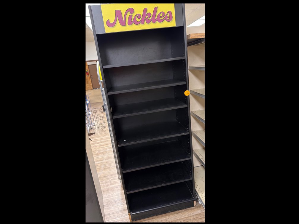 Nickles Wooden Shelf Book Shelf