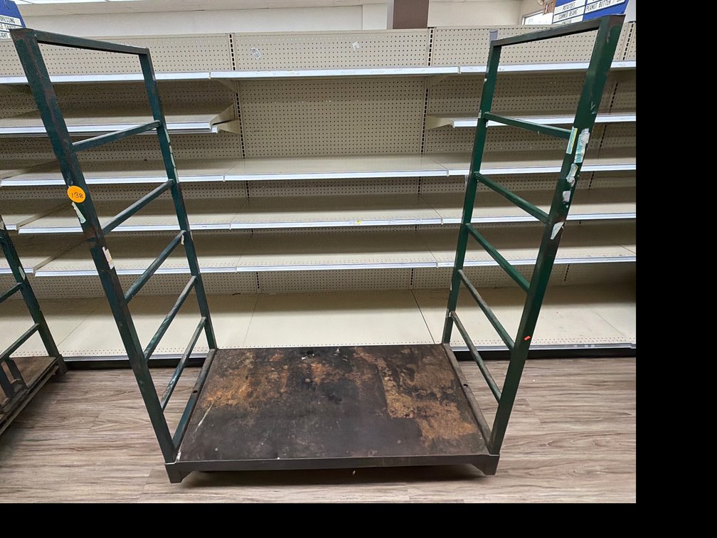 Heavy Duty Metal Rolling Cart #2