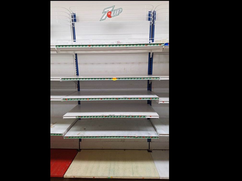 7 up Steel Shelving Unit