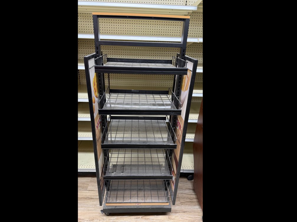 Pepperidge Farm Wheeled Rack