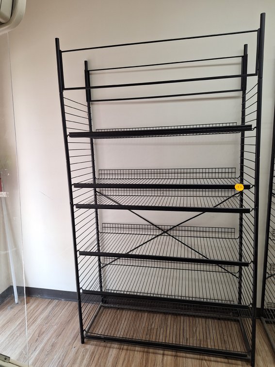 Black Wire Retail Display Rack