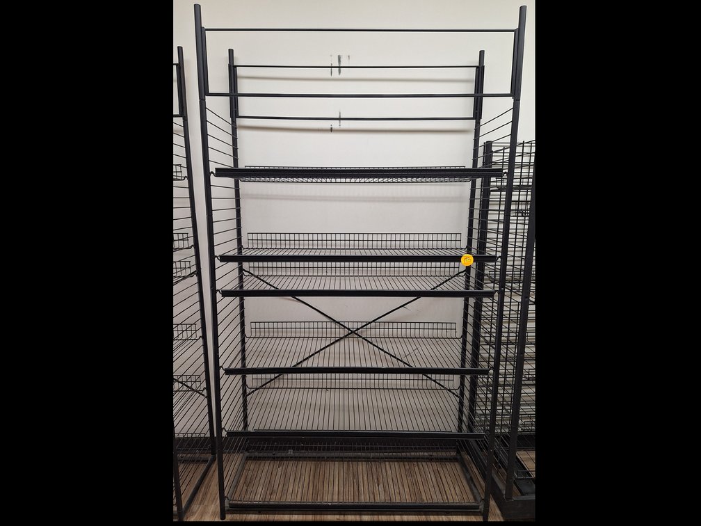Black Wire Retail Display Rack