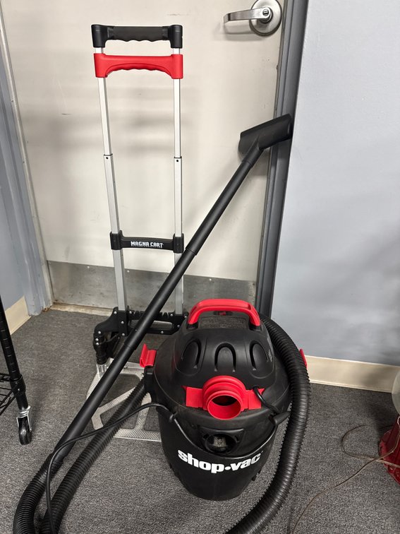 Magna Cart Hand Truck & Shop-Vac Wet/Dry Vacuum