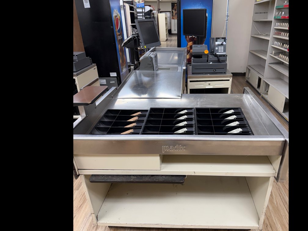 Complete Check Out Lane W/POS System