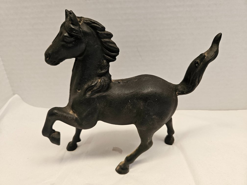 Cast Iron Pranching Horse