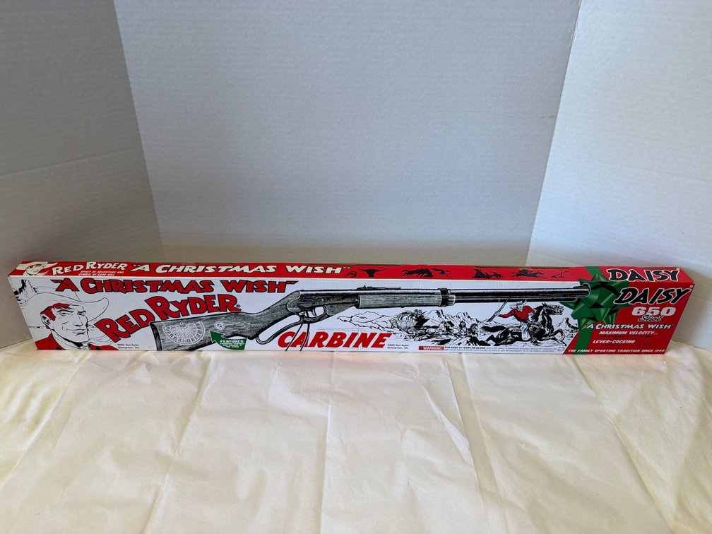 Sealed New Daisy Red Ryder "A Christmas Wish" BB Gun