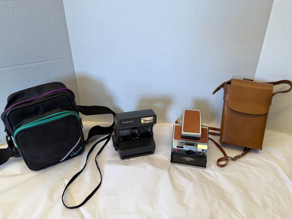 Polaroid SX-70 Alpha 1 & OneStep Cameras