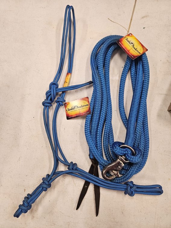 Clinton Anderson Rope Halter & Lead Rope