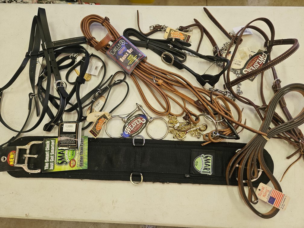 New Assorted Weaver Leather & Circle R Equestrian Tack